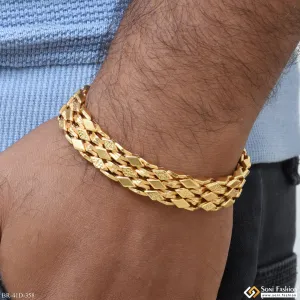 1 Gram Gold Plated Best Quality Elegant Design Bracelet for Men - Style D358