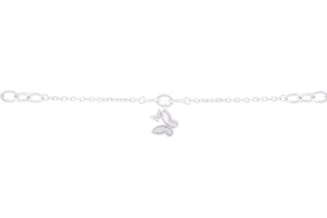 Asfour Butterfly Chain Bracelet Inlaid With Zircon stones BR0475