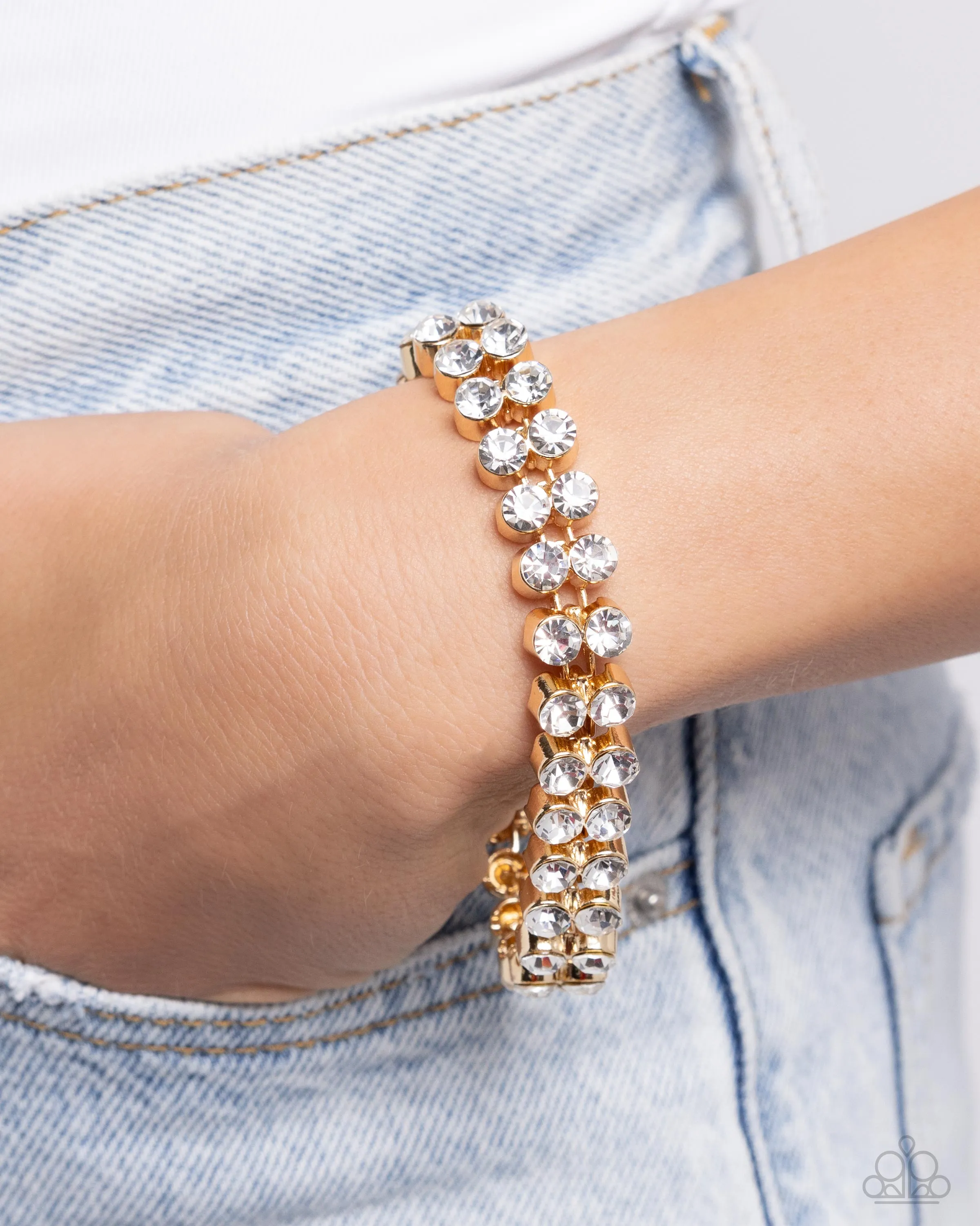 Bracelets Once Upon A TIARA - Gold B287