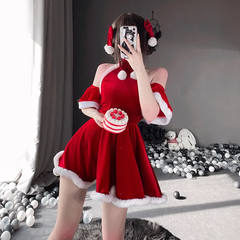 Christmas party Velvet Dress yc24792