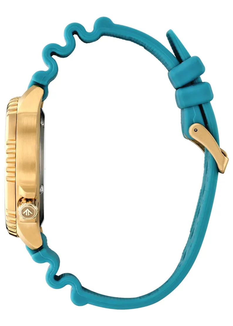 CITIZEN ECO-DRIVE PROMASTER SEA DIVERS TURQUOISE BLUE DIAL BN0162-02X