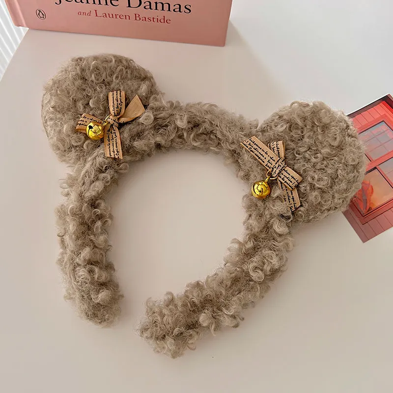 Cute Strawberry Bear Ear Headband