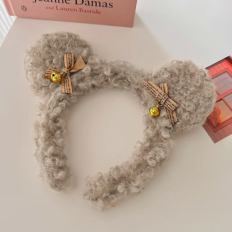 Cute Strawberry Bear Ear Headband
