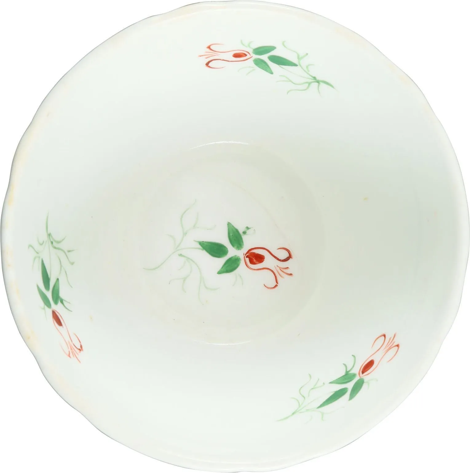 ENGLISH EXPORT PORCELAIN TEA BOWL