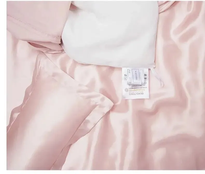 Ethereal Silk Dreams: Luxurious Baby Bedding Set