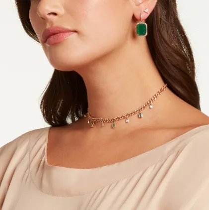 GREEN ONYX PORTRAIT EARRINGS