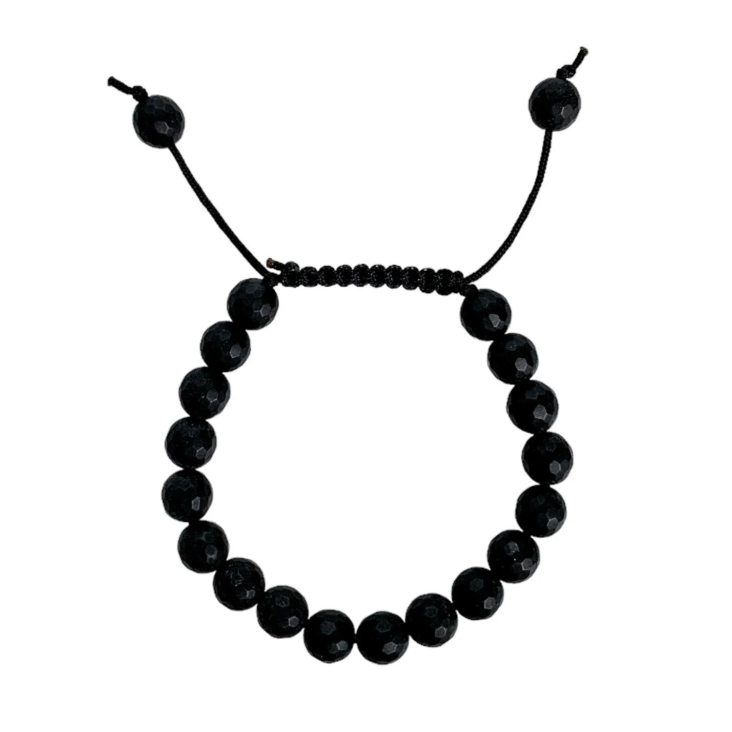 Grounding Wrist Mala | Matte Onyx