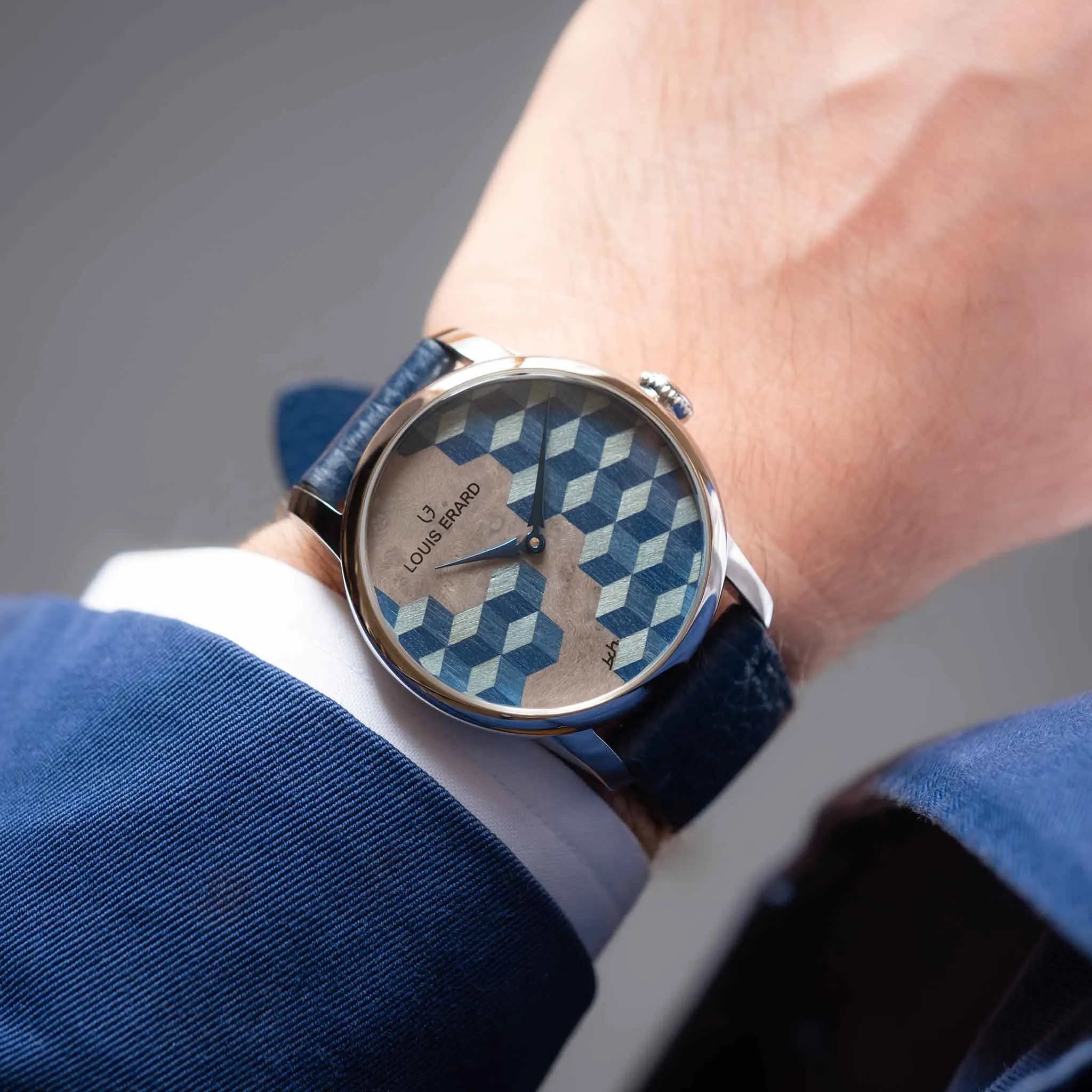 Louis Erard Excellence Marqueterie Watch