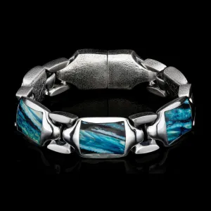 Men's Green Mammoth Retro Bracelet - BR13 MT GR