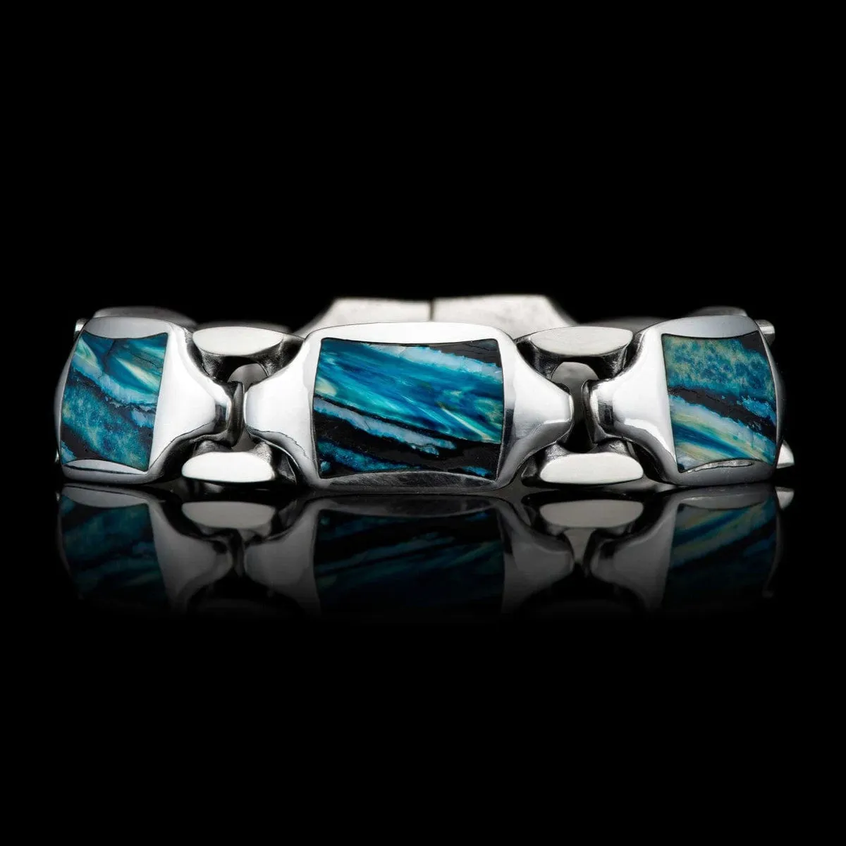 Men's Green Mammoth Retro Bracelet - BR13 MT GR