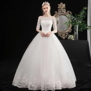 New Wedding Dress with Luxurious Lace
