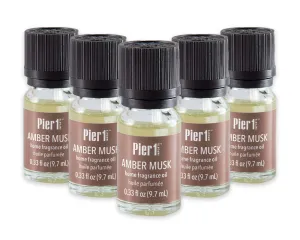 Pier 1 Set of 5 Amber Musk Fragrance Oils