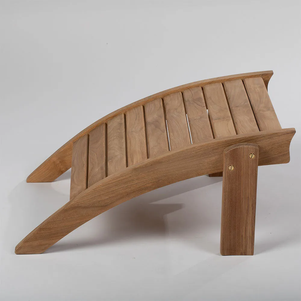 Savannah Grade A Teak Adirondack Ottoman