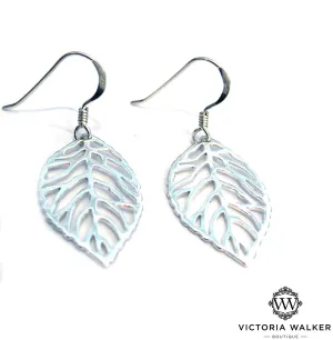 Silver Leaf Earrings
