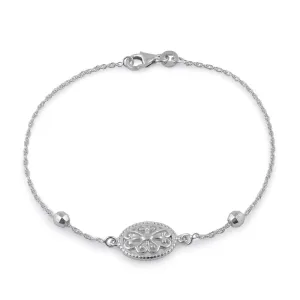 Sterling Silver Filigree Bracelet