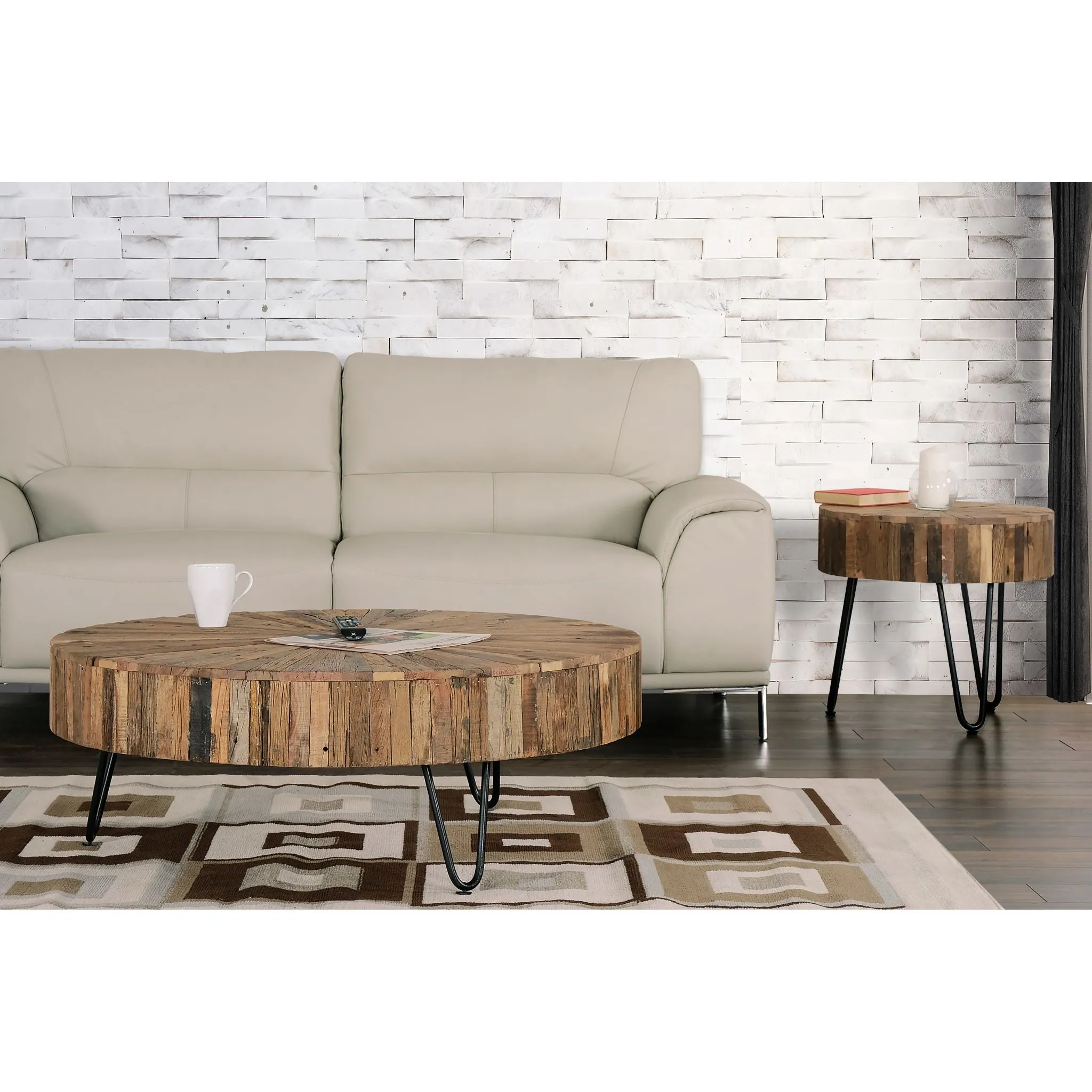 Tessa Coffee Table - Brown/Black