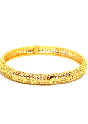 The "Evelyn" Gold Plated Filigree Bracelet