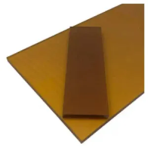 Ultem Sheet- AMBER- Various Sizes